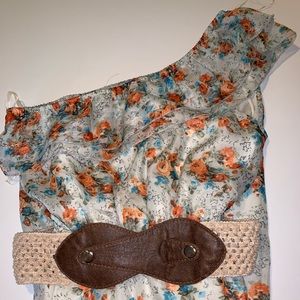 Rue 21 one shoulder dress. EUC